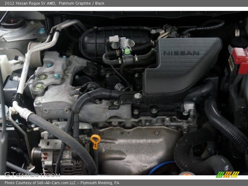 Platinum Graphite / Black 2012 Nissan Rogue SV AWD