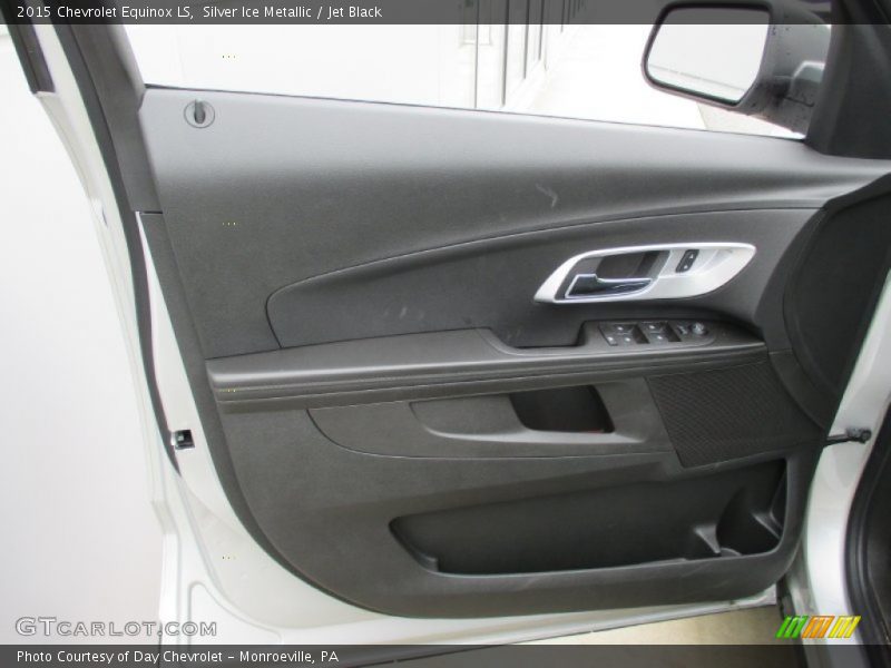 Silver Ice Metallic / Jet Black 2015 Chevrolet Equinox LS