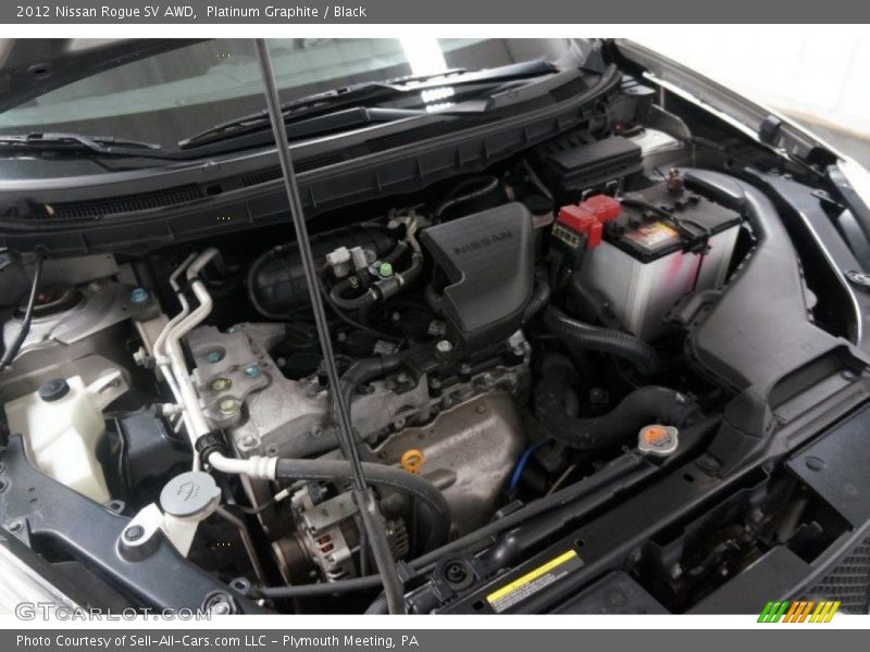 Platinum Graphite / Black 2012 Nissan Rogue SV AWD