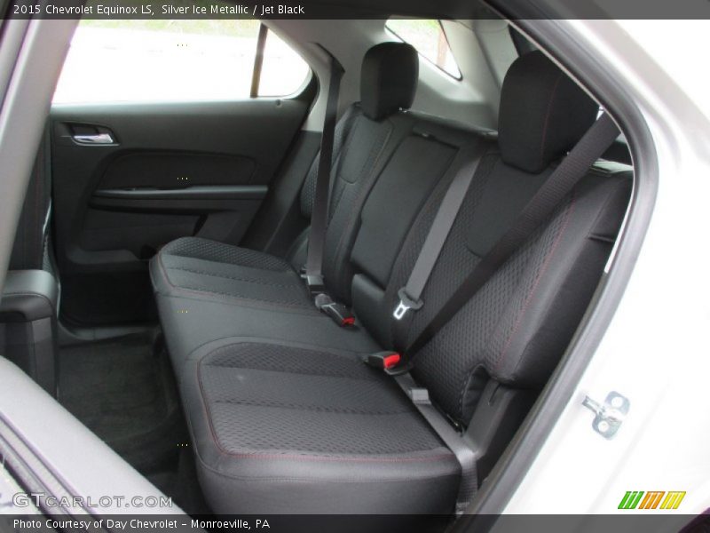 Silver Ice Metallic / Jet Black 2015 Chevrolet Equinox LS