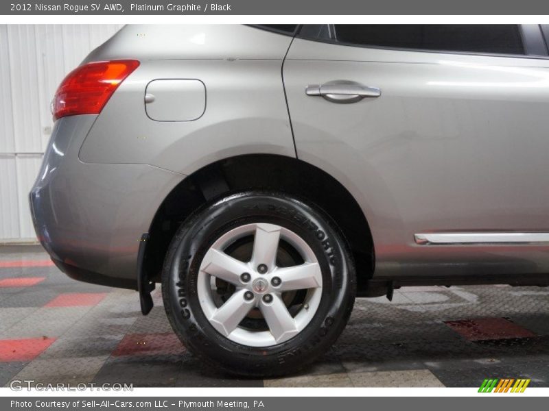 Platinum Graphite / Black 2012 Nissan Rogue SV AWD