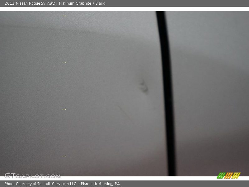 Platinum Graphite / Black 2012 Nissan Rogue SV AWD