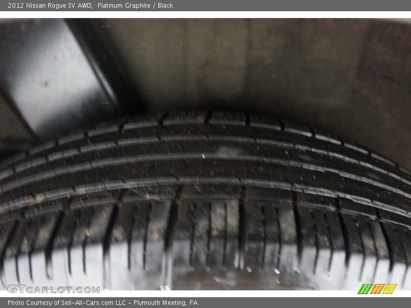 Platinum Graphite / Black 2012 Nissan Rogue SV AWD