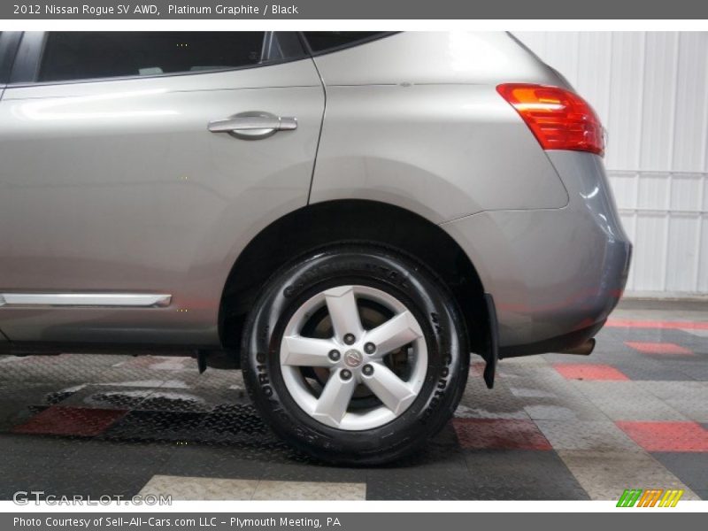 Platinum Graphite / Black 2012 Nissan Rogue SV AWD