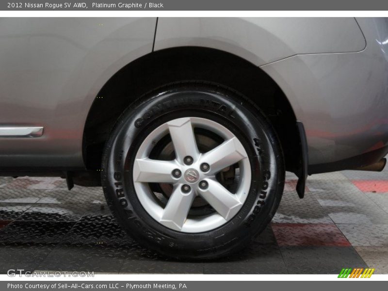 Platinum Graphite / Black 2012 Nissan Rogue SV AWD