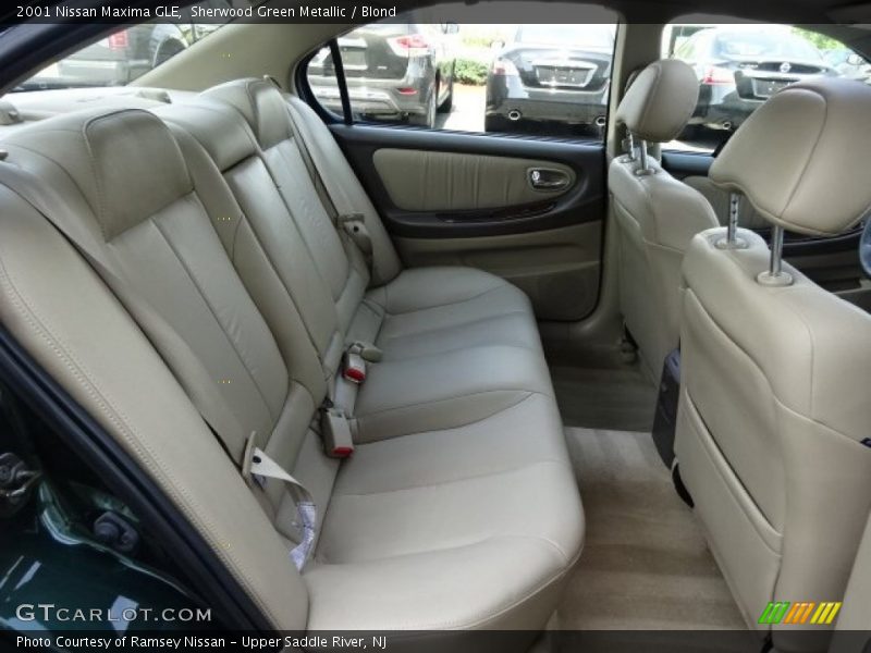 Sherwood Green Metallic / Blond 2001 Nissan Maxima GLE