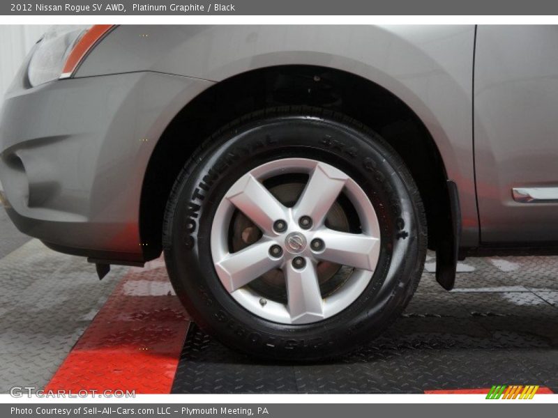 Platinum Graphite / Black 2012 Nissan Rogue SV AWD
