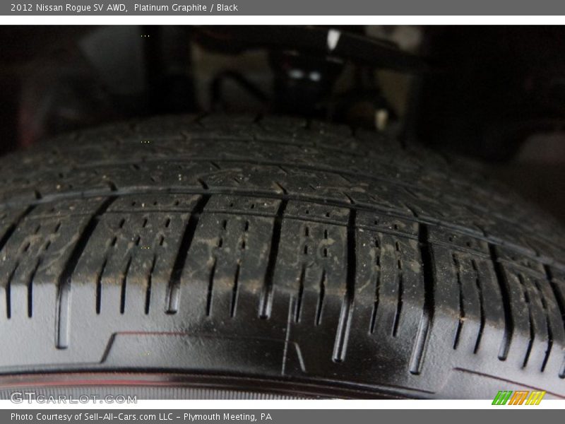 Platinum Graphite / Black 2012 Nissan Rogue SV AWD