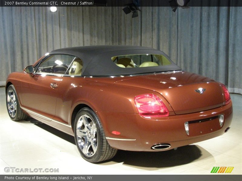 Chestnut / Saffron 2007 Bentley Continental GTC