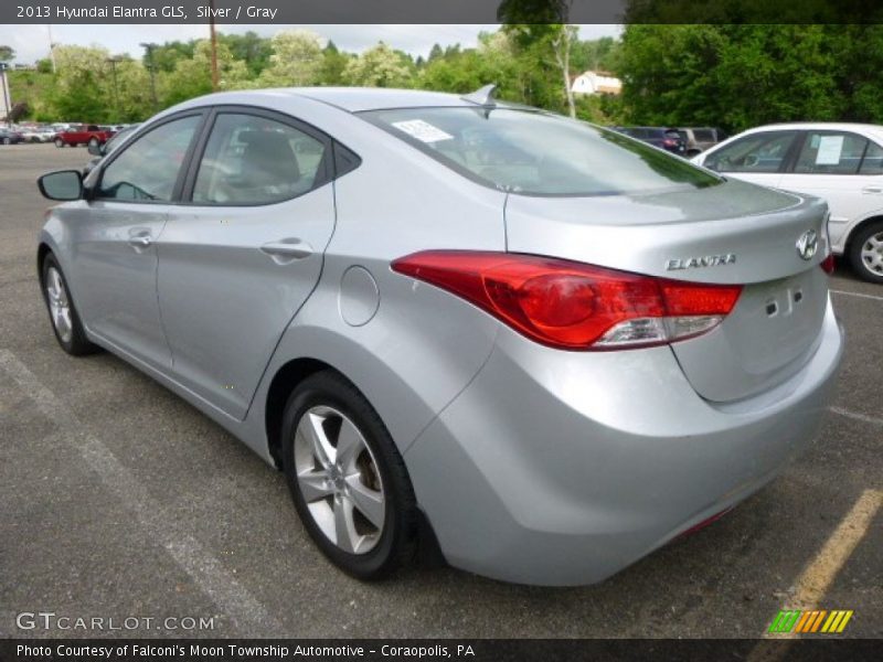 Silver / Gray 2013 Hyundai Elantra GLS