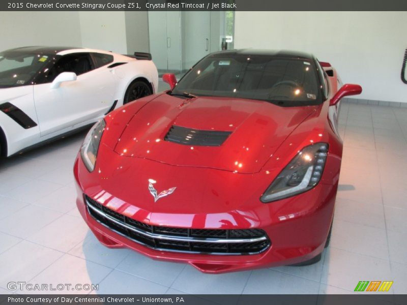 Crystal Red Tintcoat / Jet Black 2015 Chevrolet Corvette Stingray Coupe Z51