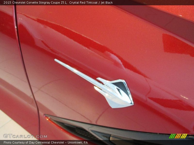 Crystal Red Tintcoat / Jet Black 2015 Chevrolet Corvette Stingray Coupe Z51