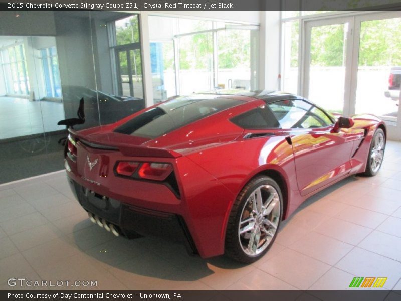 Crystal Red Tintcoat / Jet Black 2015 Chevrolet Corvette Stingray Coupe Z51