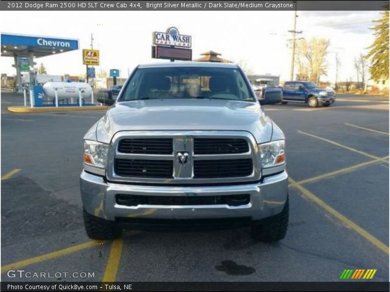 Bright Silver Metallic / Dark Slate/Medium Graystone 2012 Dodge Ram 2500 HD SLT Crew Cab 4x4