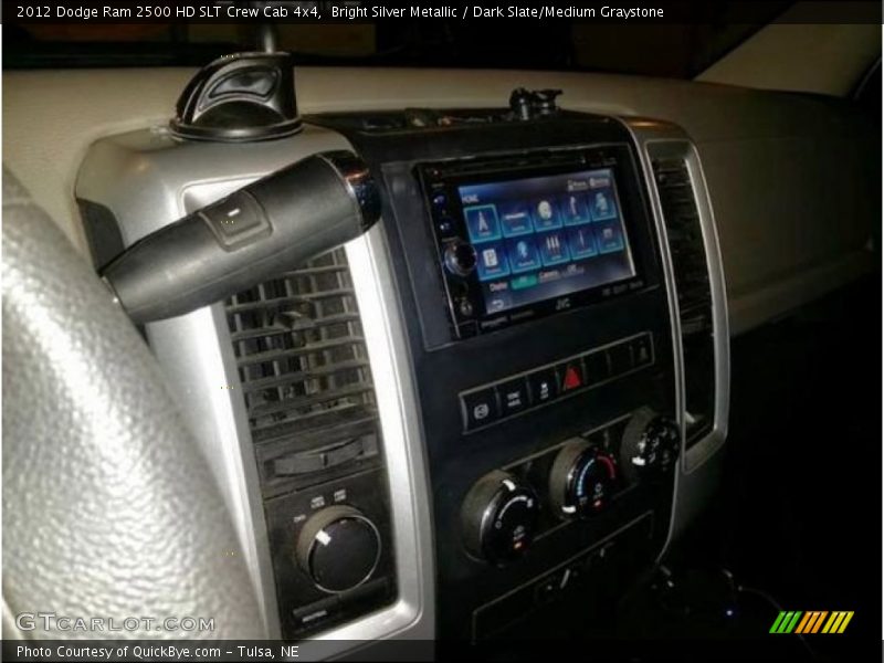 Bright Silver Metallic / Dark Slate/Medium Graystone 2012 Dodge Ram 2500 HD SLT Crew Cab 4x4