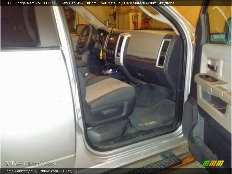 Bright Silver Metallic / Dark Slate/Medium Graystone 2012 Dodge Ram 2500 HD SLT Crew Cab 4x4