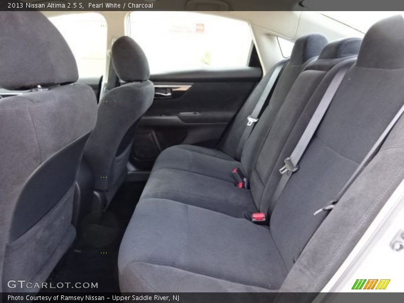 Pearl White / Charcoal 2013 Nissan Altima 2.5 S