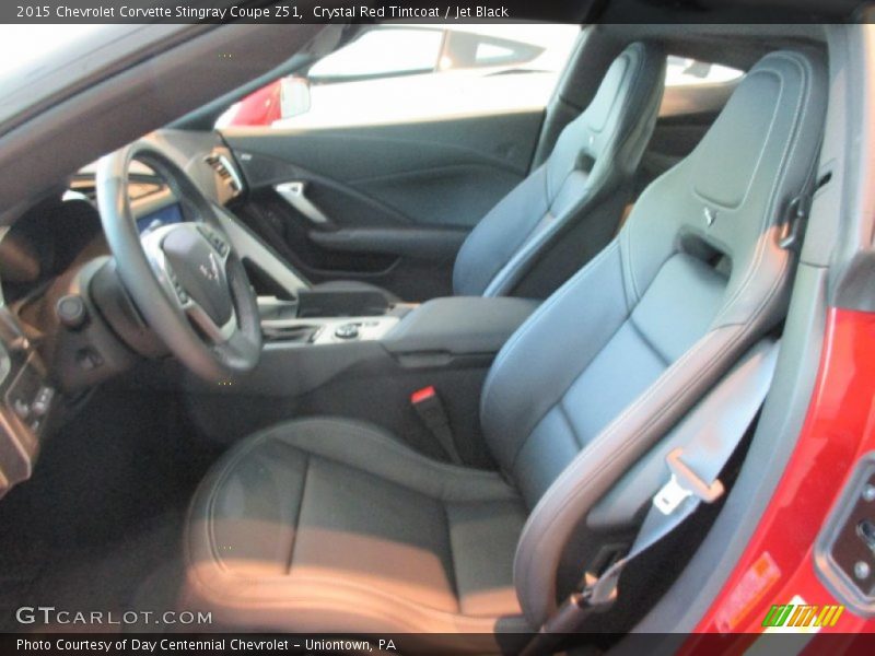  2015 Corvette Stingray Coupe Z51 Jet Black Interior