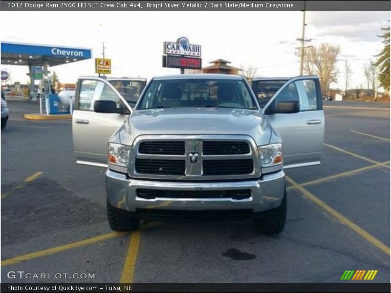 Bright Silver Metallic / Dark Slate/Medium Graystone 2012 Dodge Ram 2500 HD SLT Crew Cab 4x4