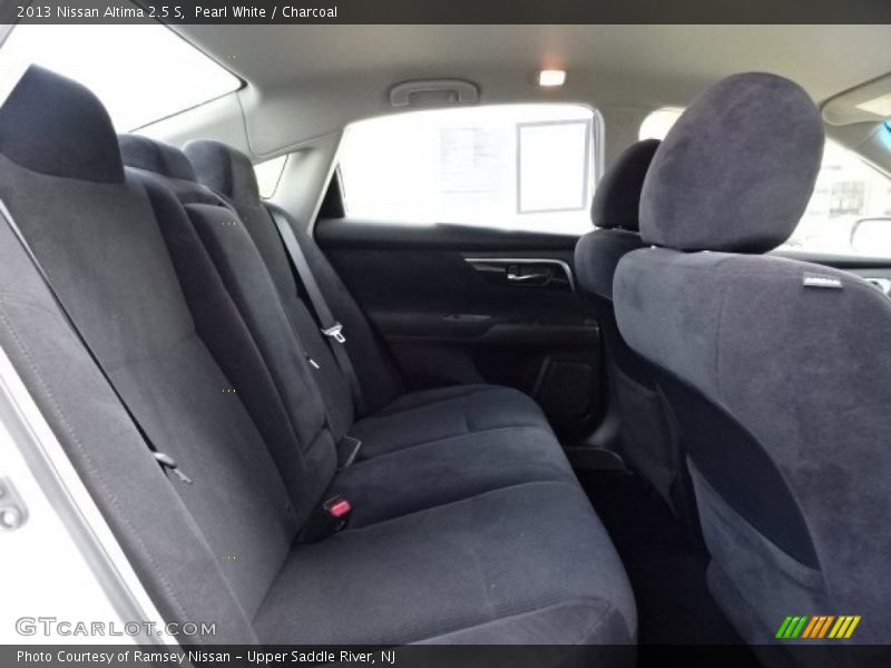 Pearl White / Charcoal 2013 Nissan Altima 2.5 S