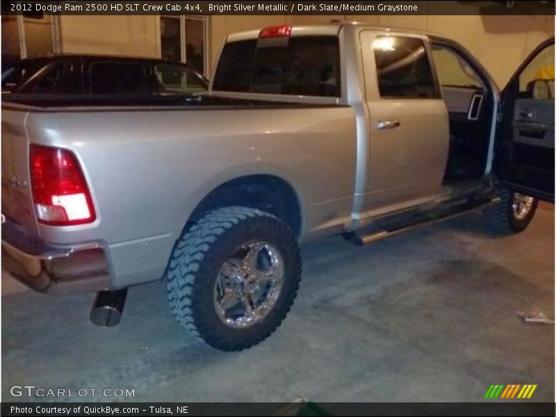 Bright Silver Metallic / Dark Slate/Medium Graystone 2012 Dodge Ram 2500 HD SLT Crew Cab 4x4