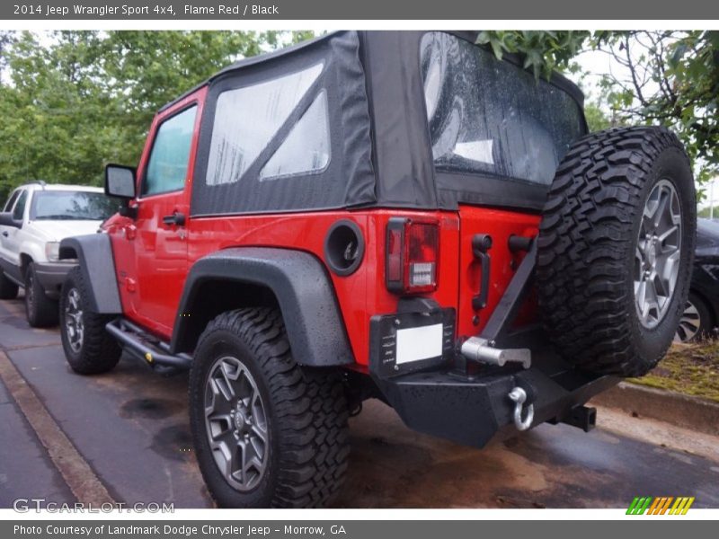 Flame Red / Black 2014 Jeep Wrangler Sport 4x4