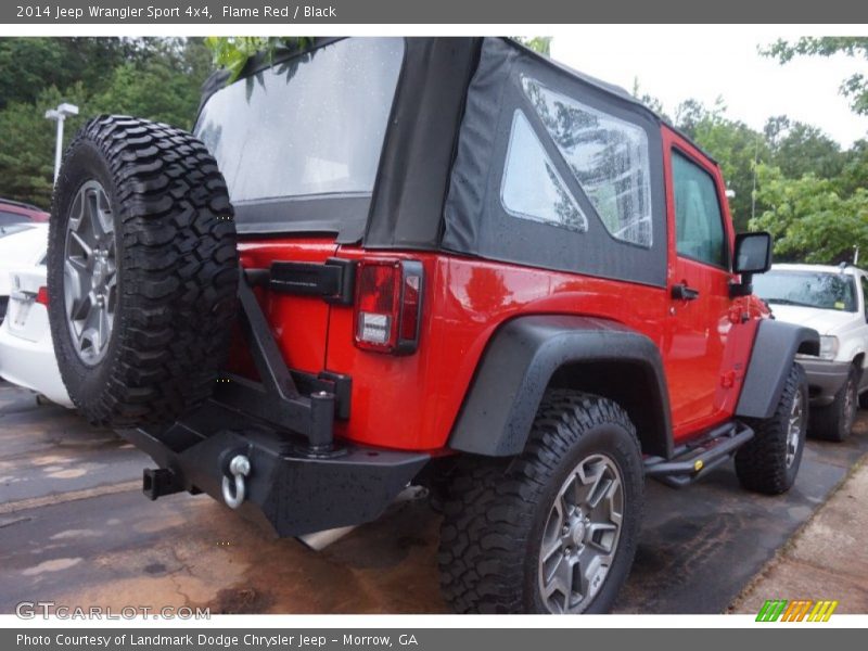 Flame Red / Black 2014 Jeep Wrangler Sport 4x4