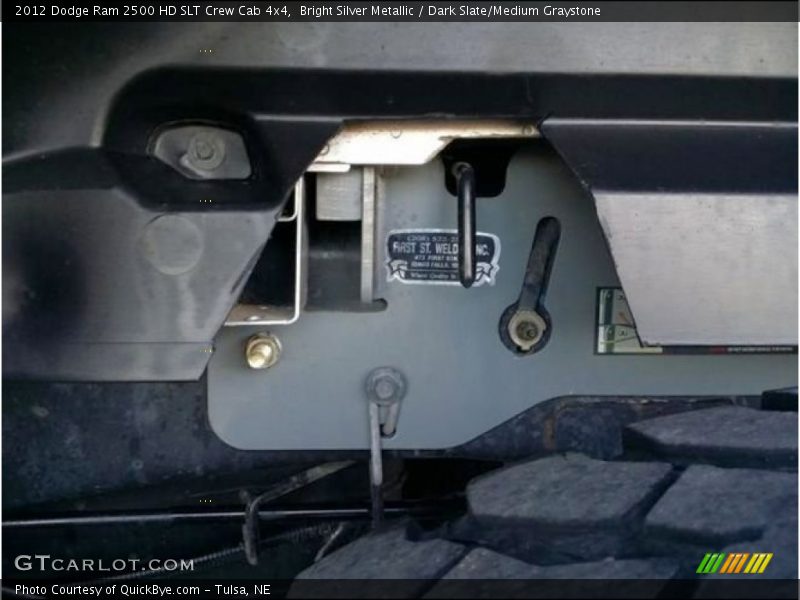 Bright Silver Metallic / Dark Slate/Medium Graystone 2012 Dodge Ram 2500 HD SLT Crew Cab 4x4