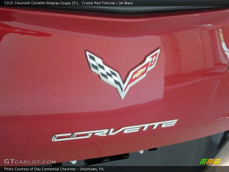 Crystal Red Tintcoat / Jet Black 2015 Chevrolet Corvette Stingray Coupe Z51
