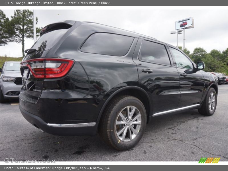 Black Forest Green Pearl / Black 2015 Dodge Durango Limited