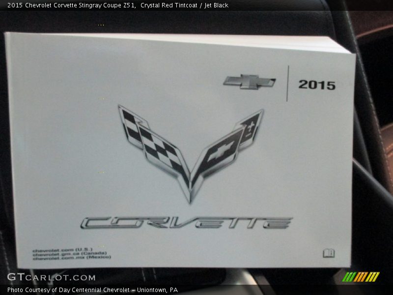 Crystal Red Tintcoat / Jet Black 2015 Chevrolet Corvette Stingray Coupe Z51