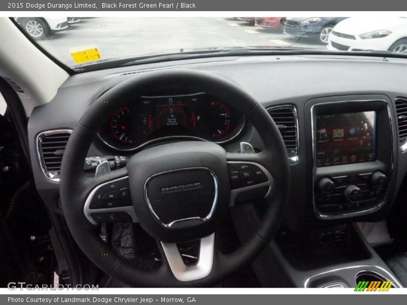 Black Forest Green Pearl / Black 2015 Dodge Durango Limited