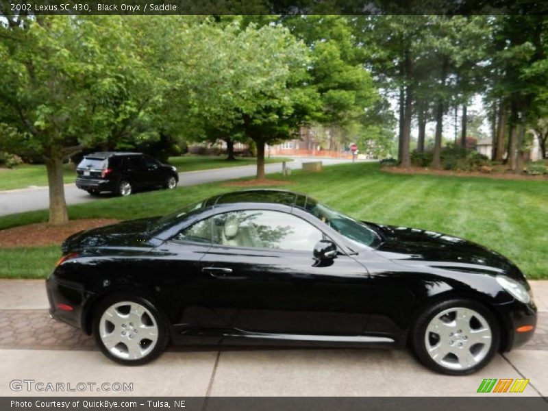 Black Onyx / Saddle 2002 Lexus SC 430