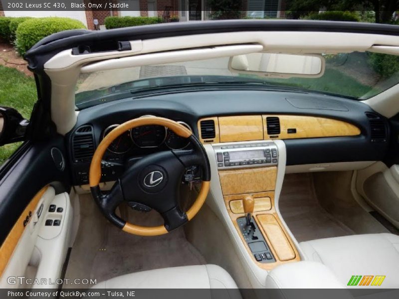 Black Onyx / Saddle 2002 Lexus SC 430