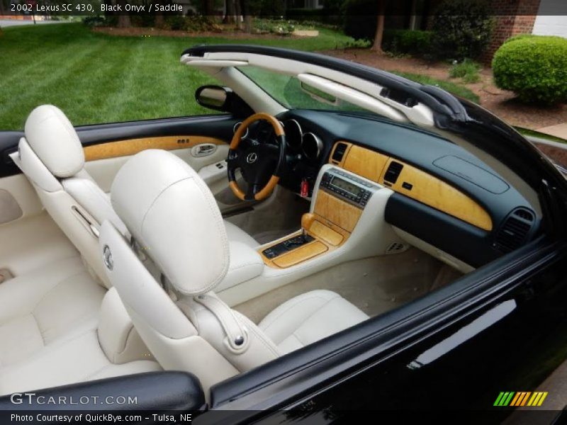 Black Onyx / Saddle 2002 Lexus SC 430