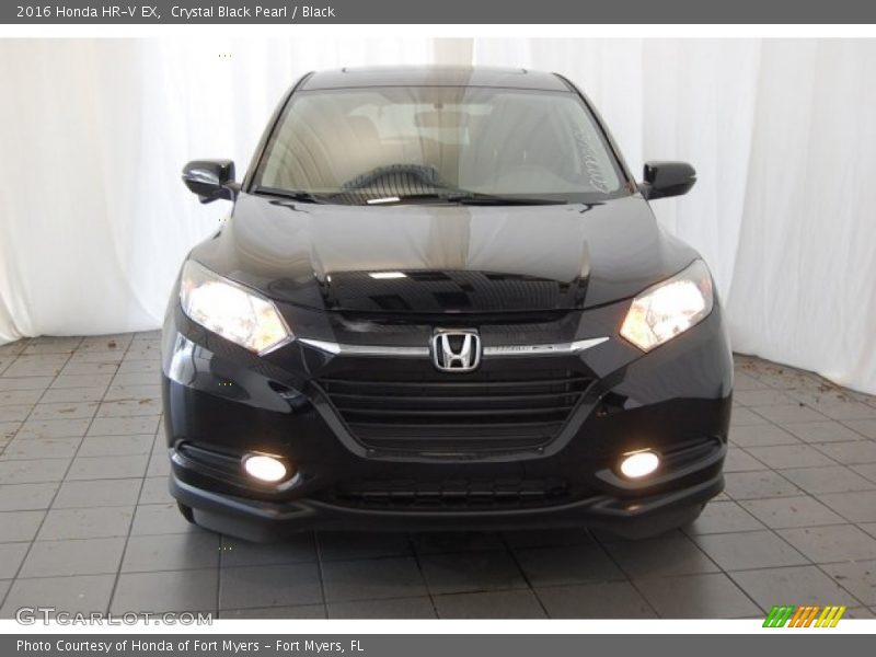 Crystal Black Pearl / Black 2016 Honda HR-V EX