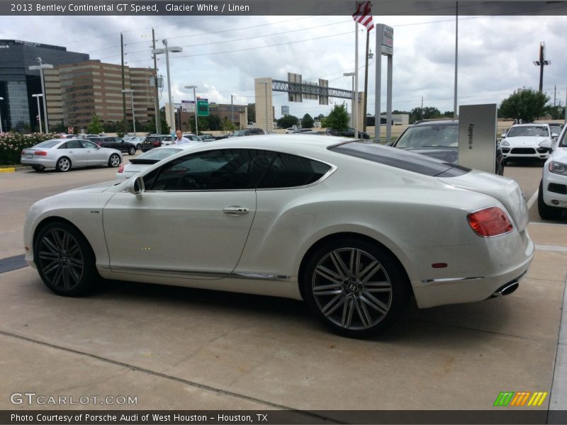 Glacier White / Linen 2013 Bentley Continental GT Speed