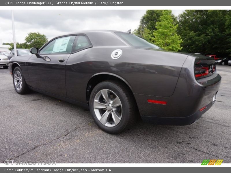 Granite Crystal Metallic / Black/Tungsten 2015 Dodge Challenger SXT