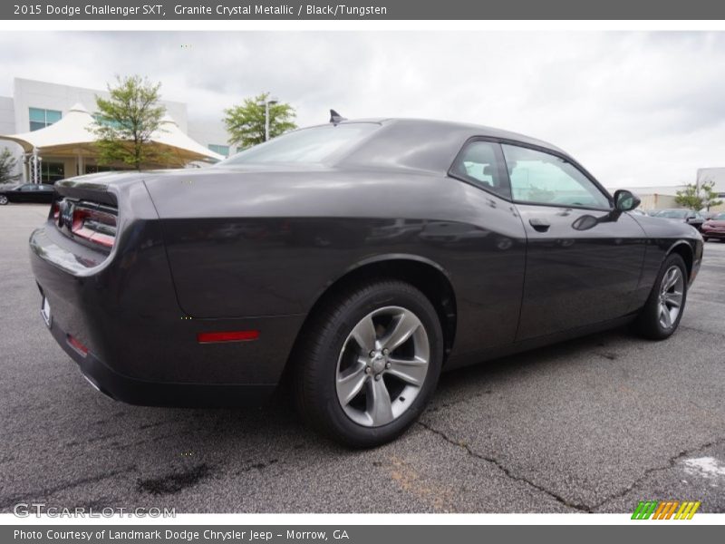 Granite Crystal Metallic / Black/Tungsten 2015 Dodge Challenger SXT
