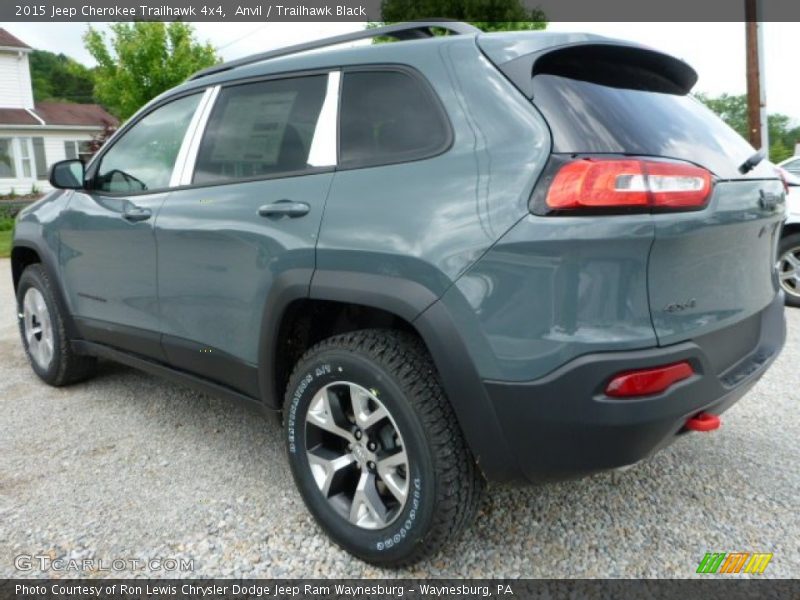 Anvil / Trailhawk Black 2015 Jeep Cherokee Trailhawk 4x4