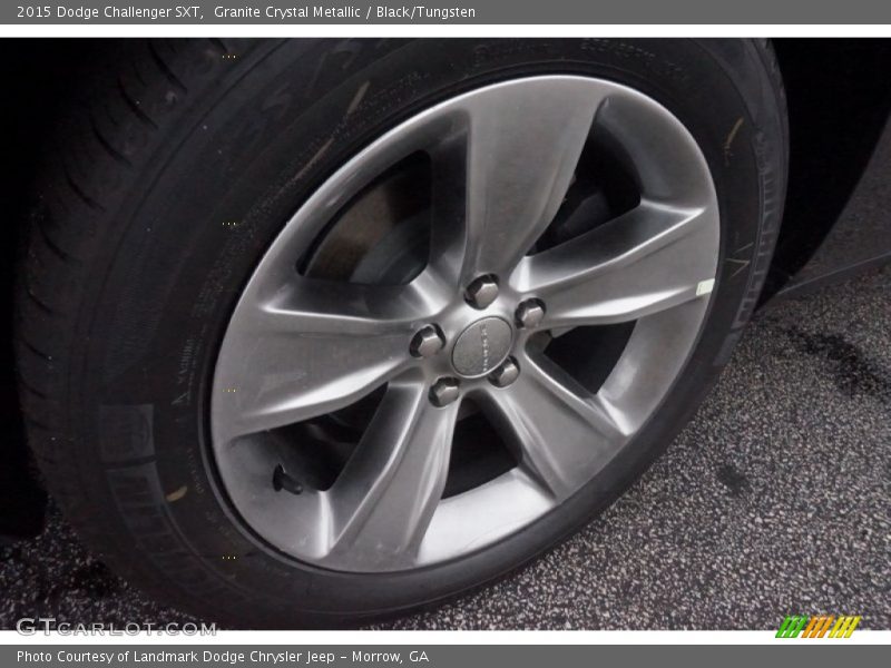 Granite Crystal Metallic / Black/Tungsten 2015 Dodge Challenger SXT
