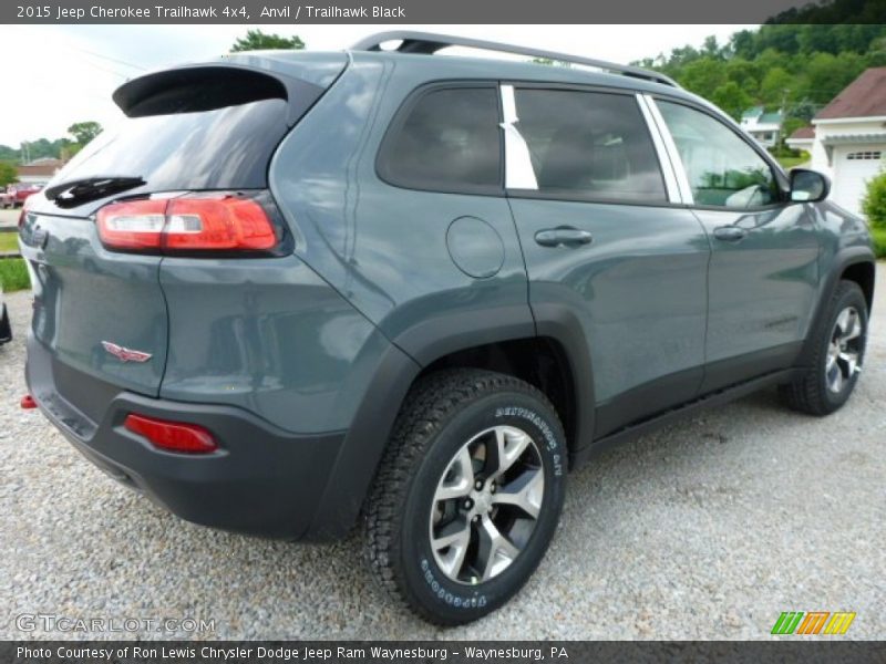 Anvil / Trailhawk Black 2015 Jeep Cherokee Trailhawk 4x4