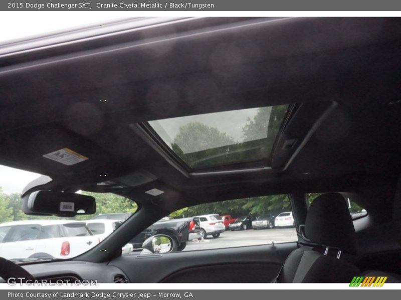 Granite Crystal Metallic / Black/Tungsten 2015 Dodge Challenger SXT