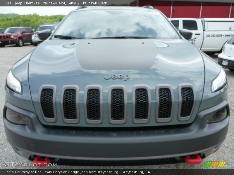 Anvil / Trailhawk Black 2015 Jeep Cherokee Trailhawk 4x4