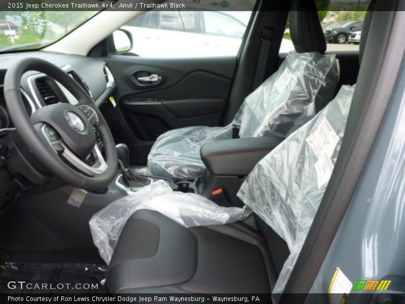 Anvil / Trailhawk Black 2015 Jeep Cherokee Trailhawk 4x4