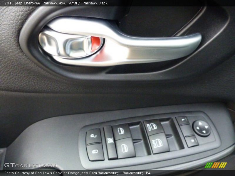 Anvil / Trailhawk Black 2015 Jeep Cherokee Trailhawk 4x4