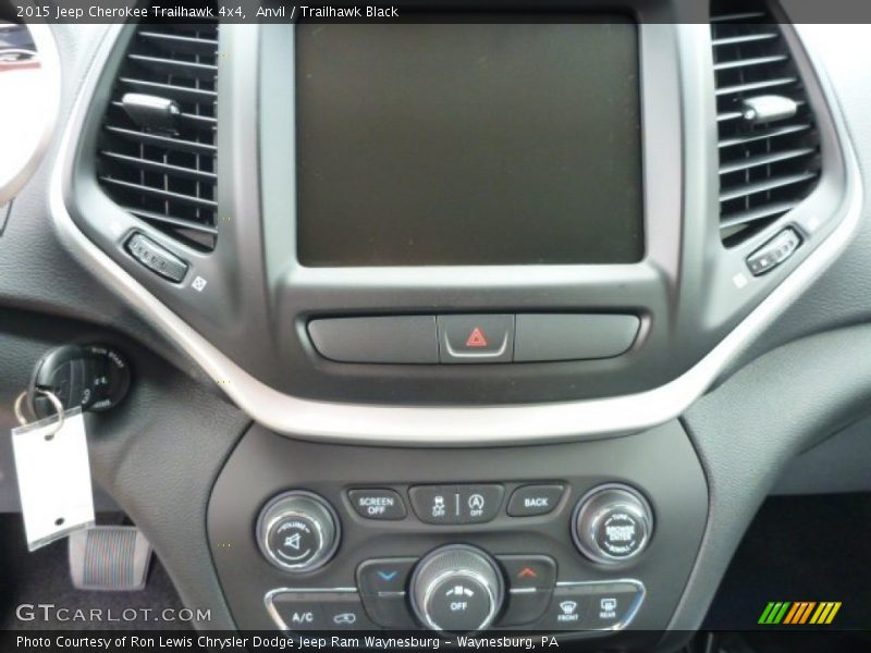 Anvil / Trailhawk Black 2015 Jeep Cherokee Trailhawk 4x4