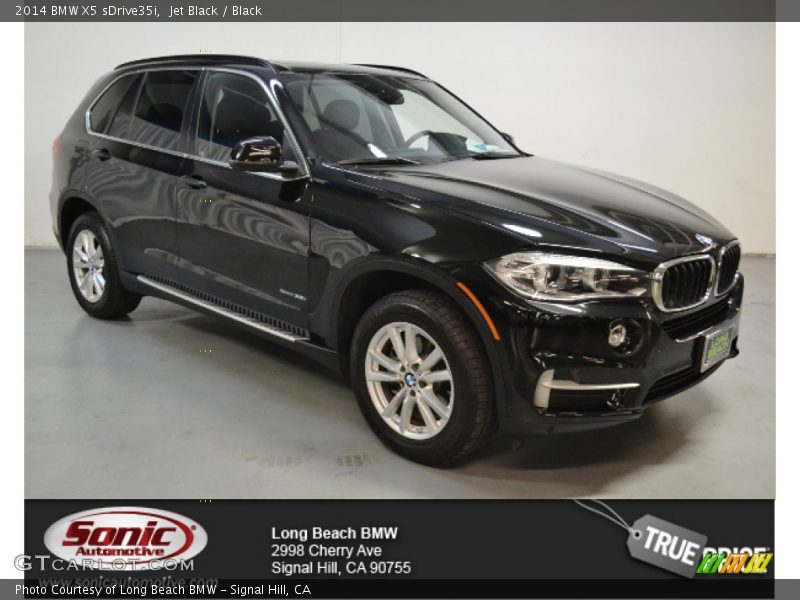 Jet Black / Black 2014 BMW X5 sDrive35i