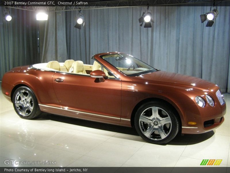 Chestnut / Saffron 2007 Bentley Continental GTC