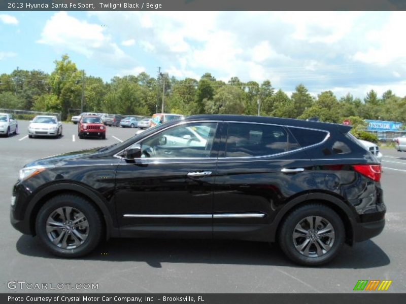 Twilight Black / Beige 2013 Hyundai Santa Fe Sport